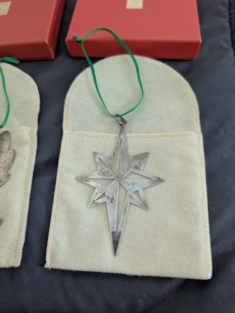 James Avery Sterling Silver Christmas Ornaments - Dove and Star - Picture 3 of 6